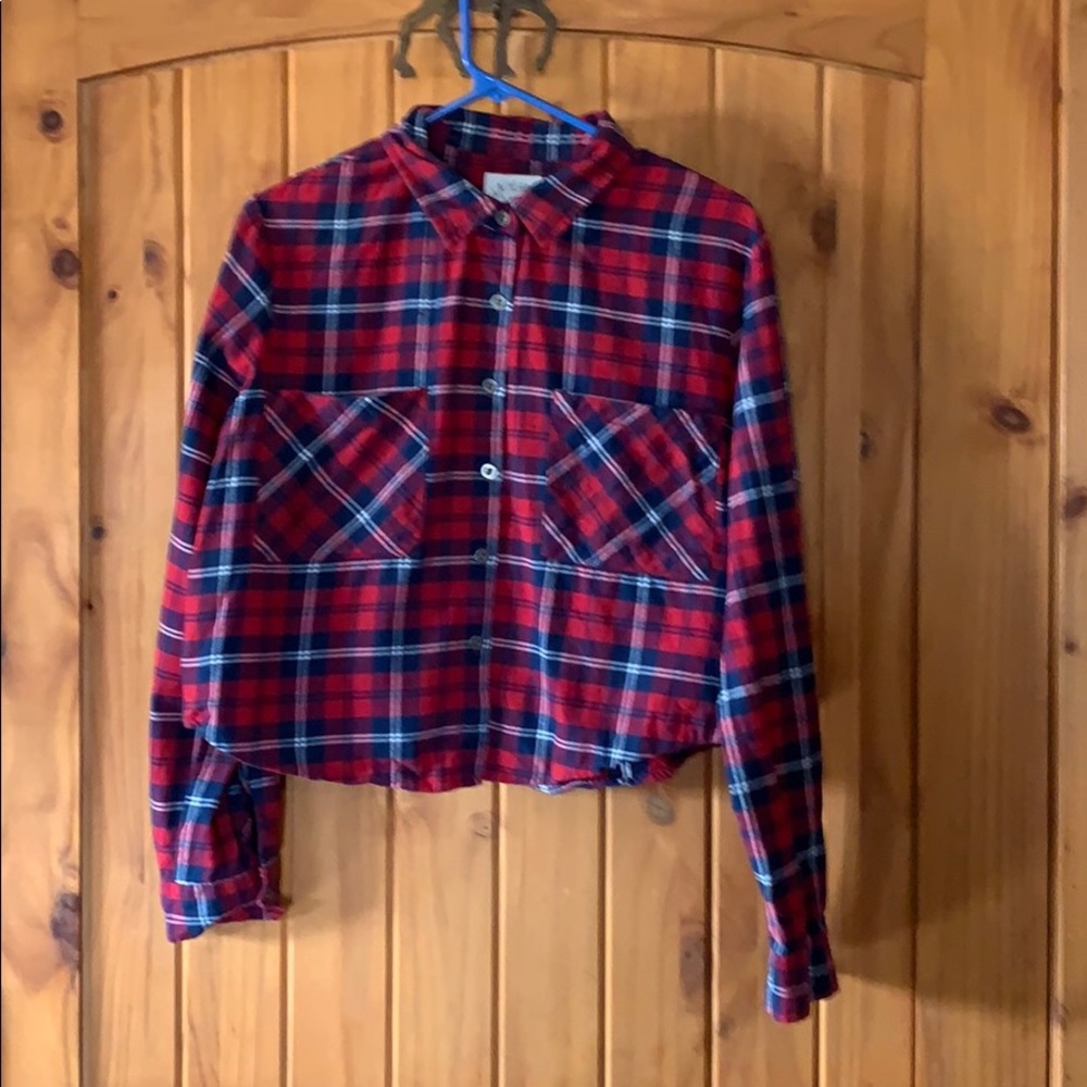LA Heart flannel